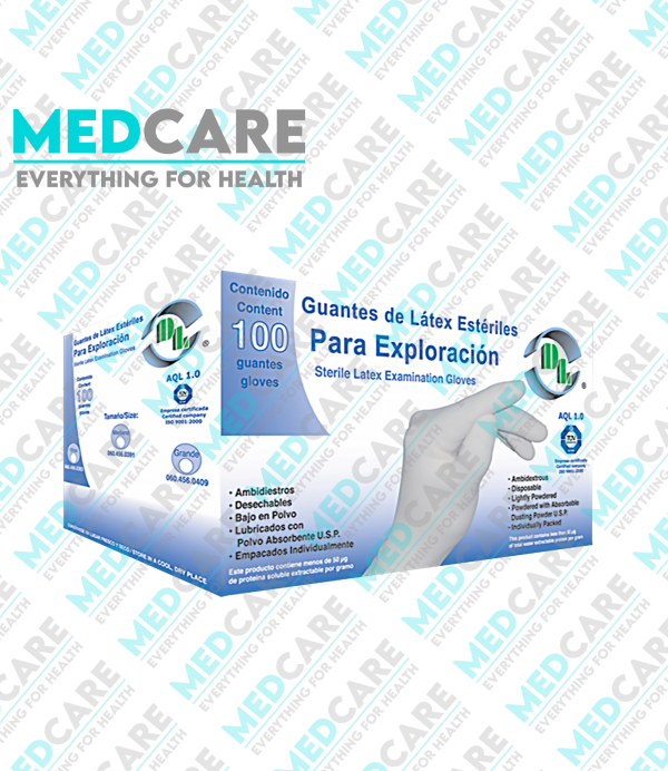 DL® Guantes de Exploración Látex
