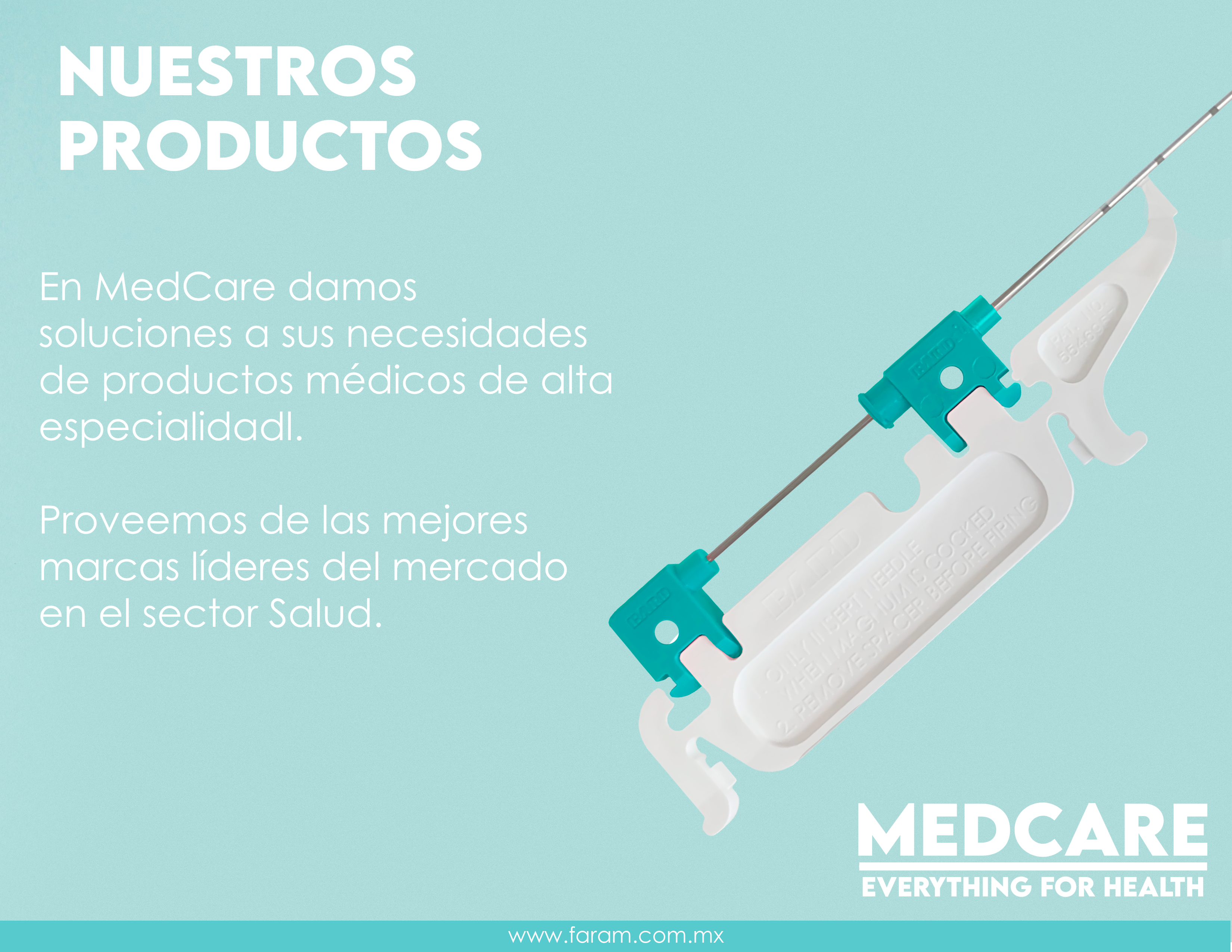 NUESTROS PRODUCTOS MEDCARE